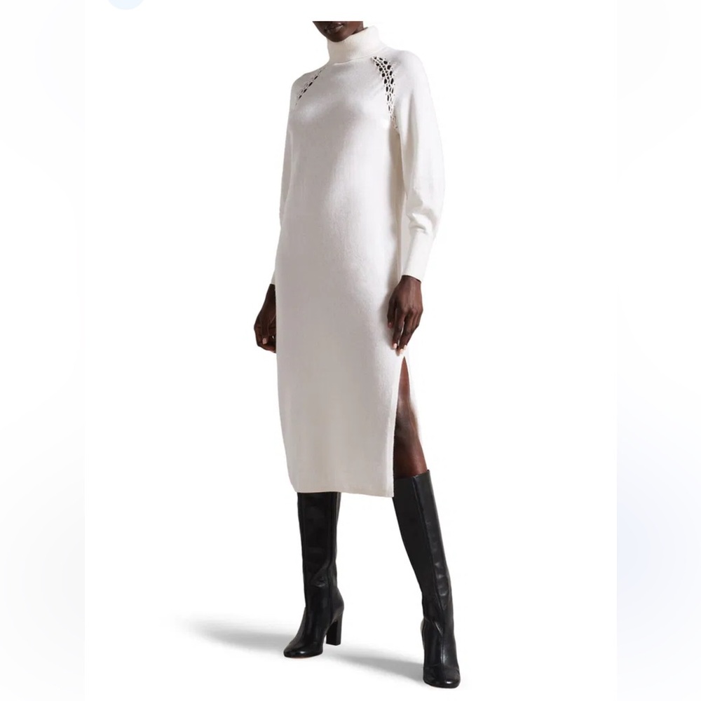 TED BAKER Malorri Knit Midi Dress 1